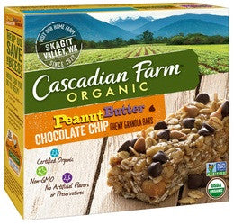 Peanut Butter Chocolate Chip Organic Granola Bars